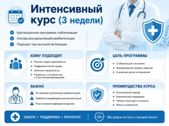 Реабилитация за 21 день в Сафоново